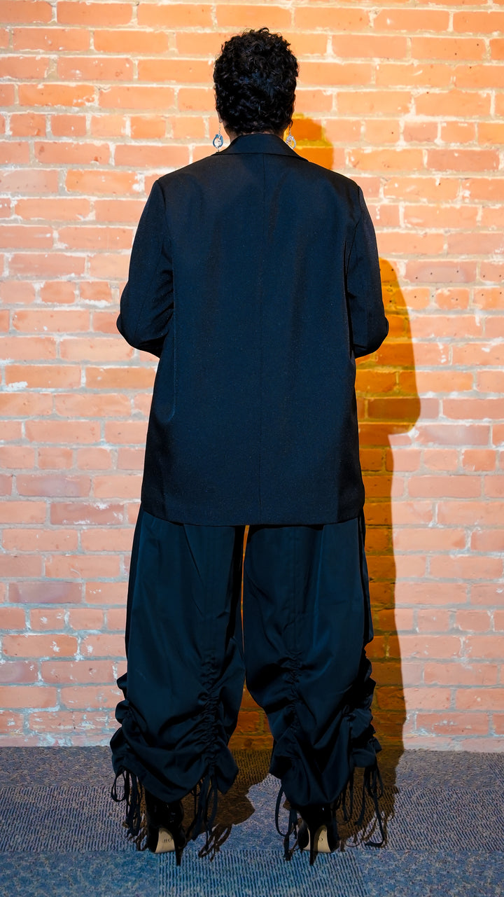 Oversized Button Blazer