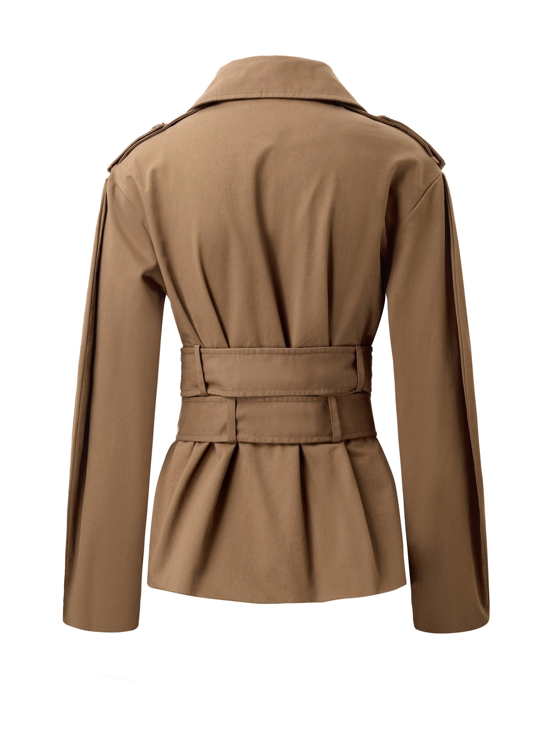 GIANN DOUBLE TAKE BELTED UTILITY JACKET
