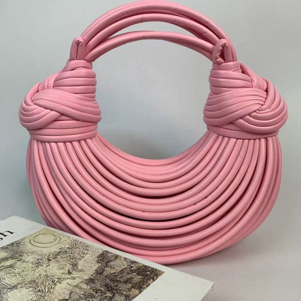 Rows of Strings Handle Purse (Colors)