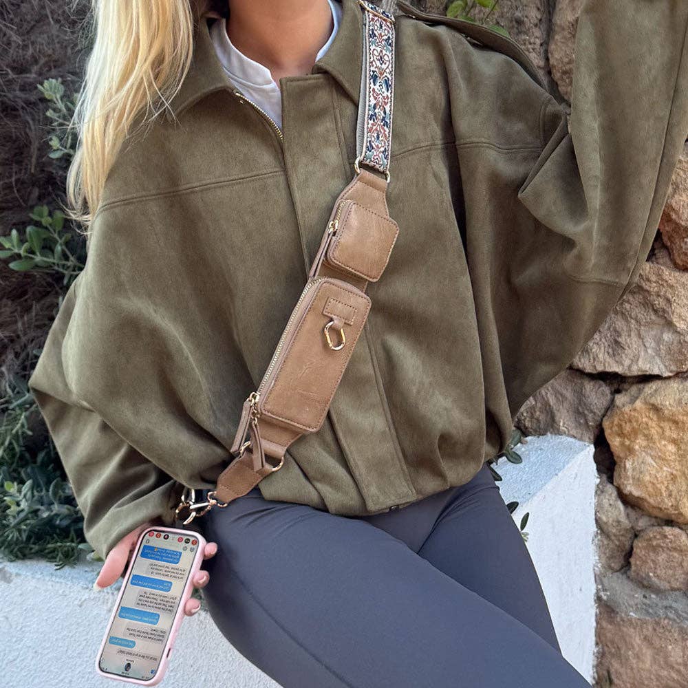 Zip &amp; Clip RFID Strap Phoneholder