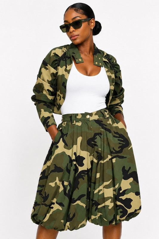 Break the Code Camo Shorts