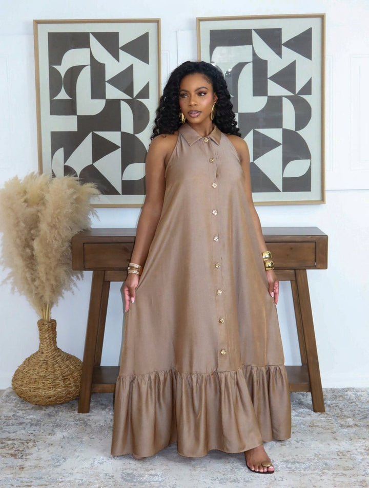 Endless Summer Maxi Dress (Mocha)