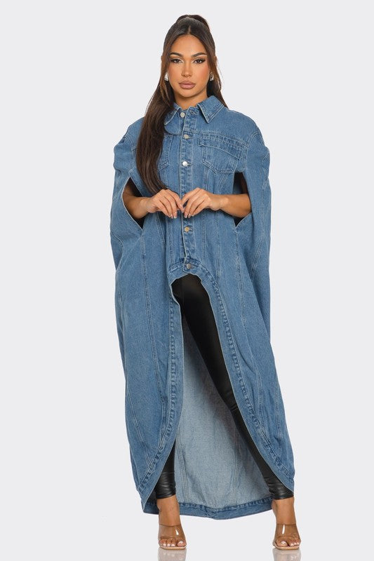 Kerri Long Denim Coat