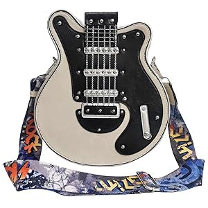 Music Themed Big Strap Guitar Purse