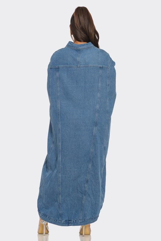 Kerri Long Denim Coat