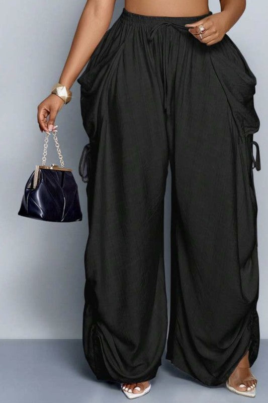 Stand on it Side Drawstring Pants