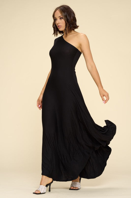 Essential Half Shoulder Dress