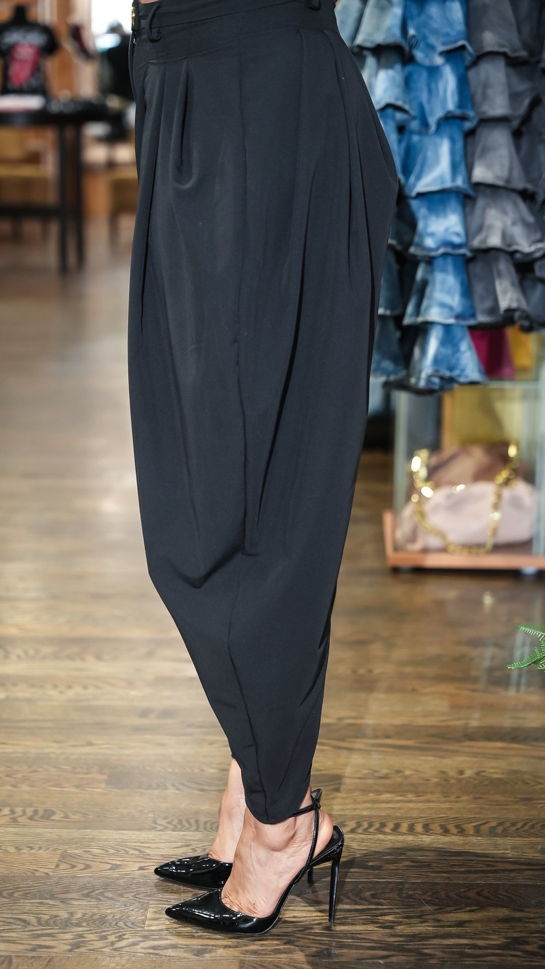 Elevate High-Waist Harem Pants