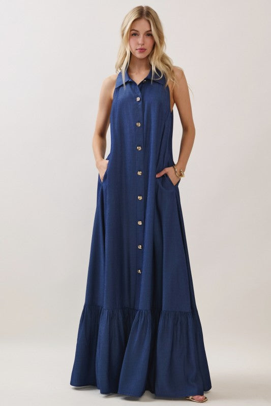 Endless Summer Maxi Dress (Mocha)
