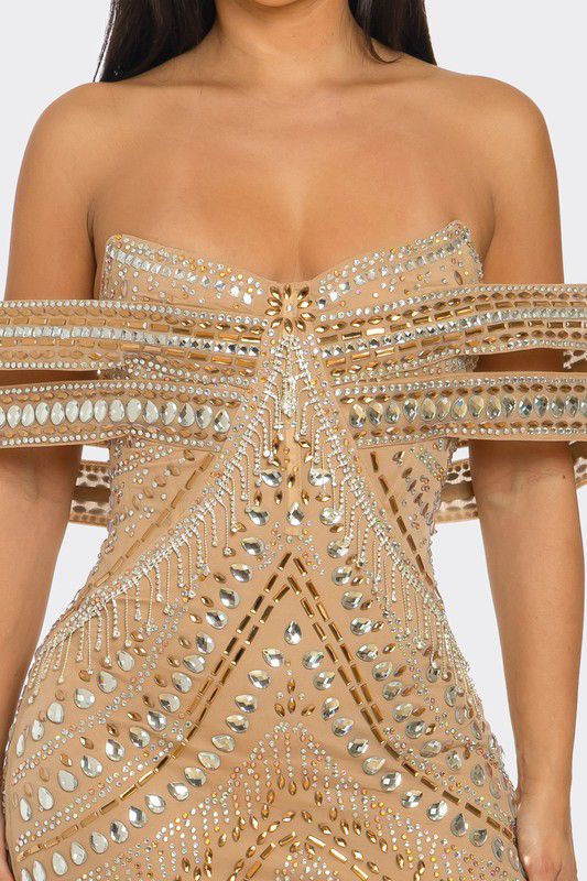 Golden Hour Glam Nights Dress