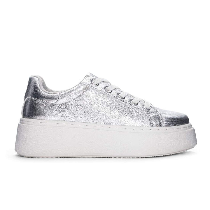 Set the Record Straight Metallic Sneaker