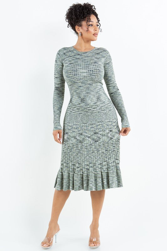 Cynthia Tye Dye Ruffle Dress