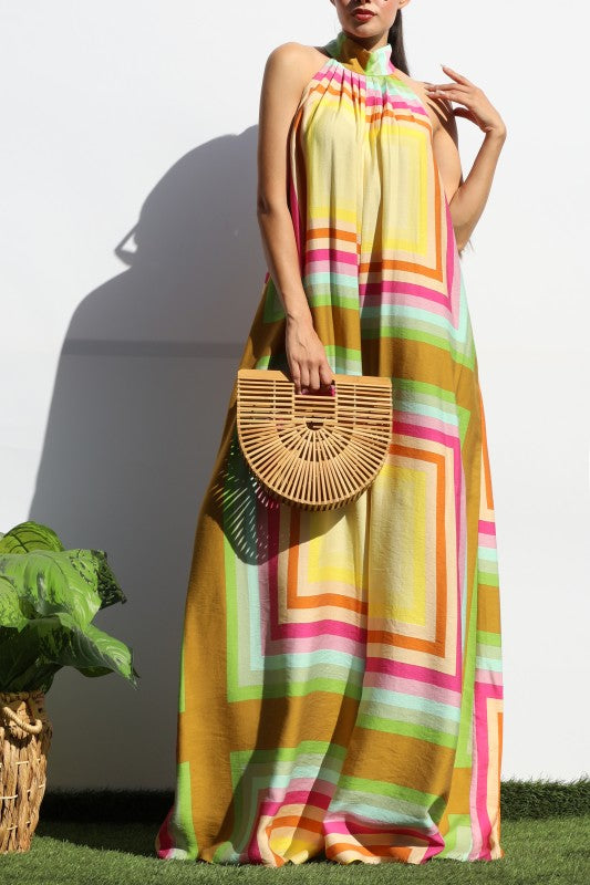 Sunset Mirage Palazzo Jumpsuit