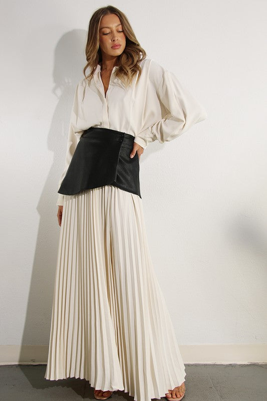 Chic & Pleats 3Pc Skirt Set