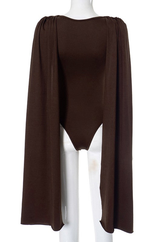Drape it Over Sleeve Bodysuit