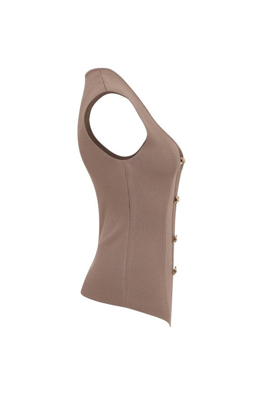 Heart Shape Knit Top