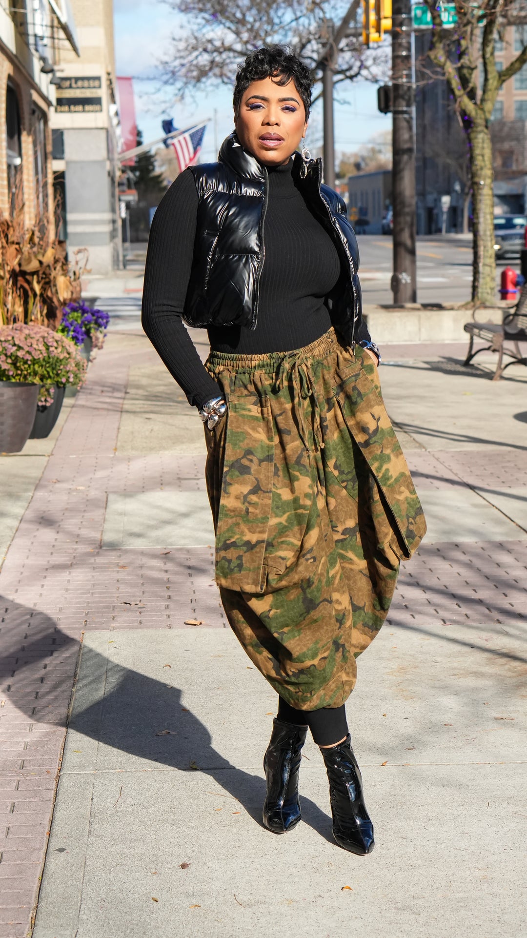 In The Battle Cargo Harem Pants