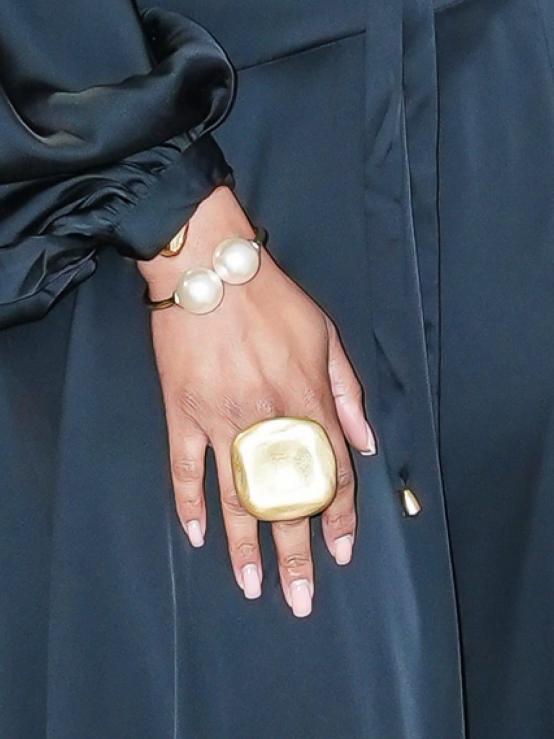 Hammered Statement Ring