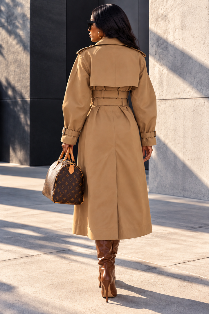 The Executive Edge Trench Coat