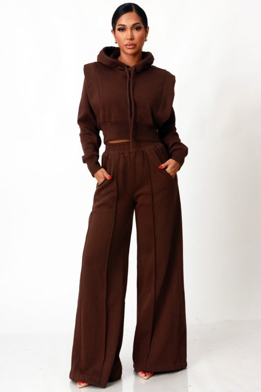 The Perfect Mix Velvety Soft Jogger Set (Grey)
