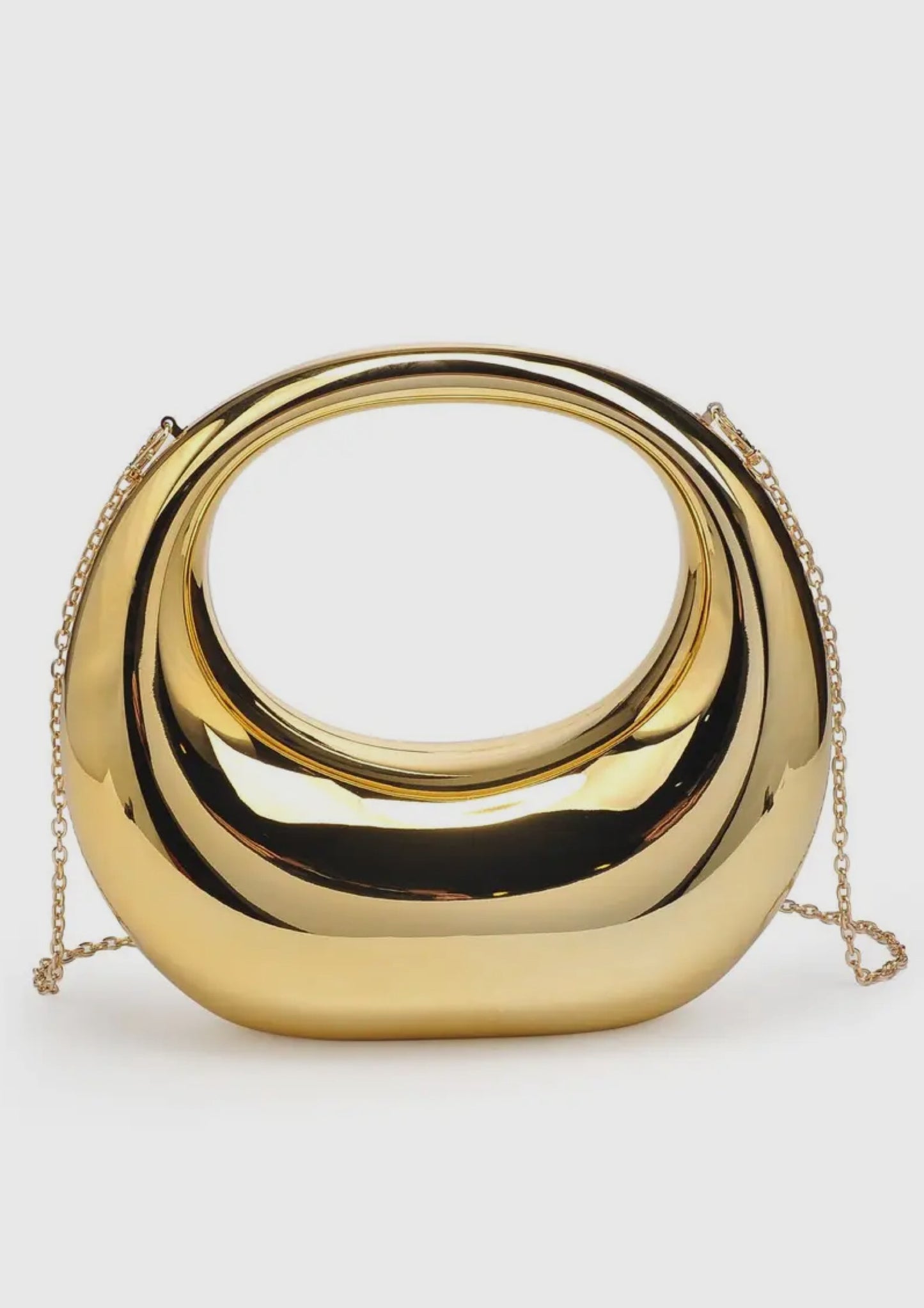 Boss Shine Metallic purse ( Gold & Silver)