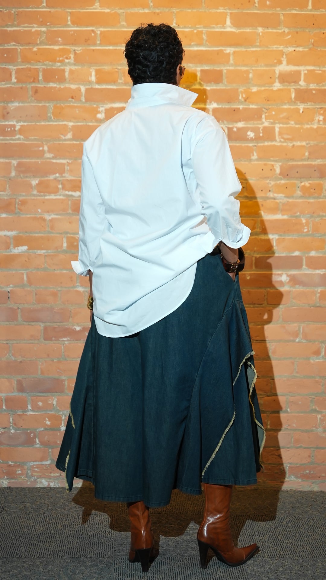 Ring the Bell Wide Leg Jean (Black)