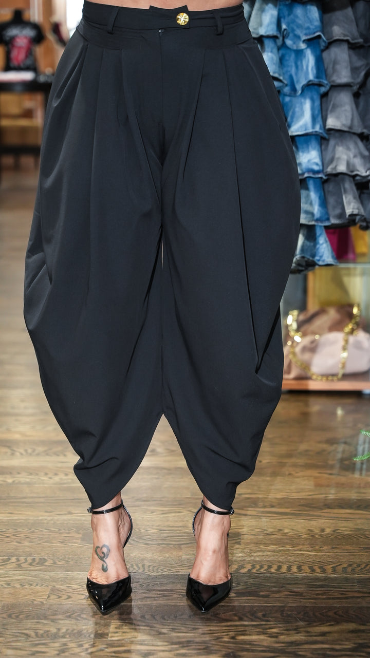 Elevate High-Waist Harem Pants