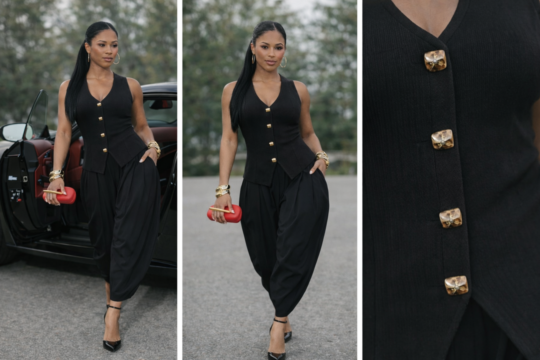 Heart Shape Knit Top