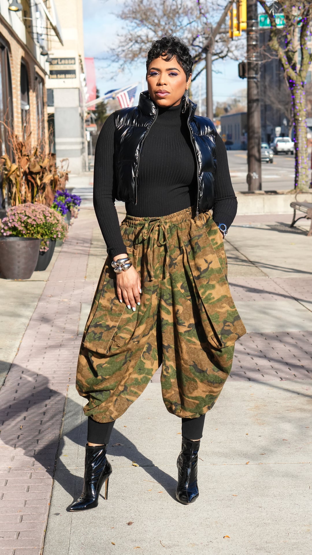 In The Battle Cargo Harem Pants