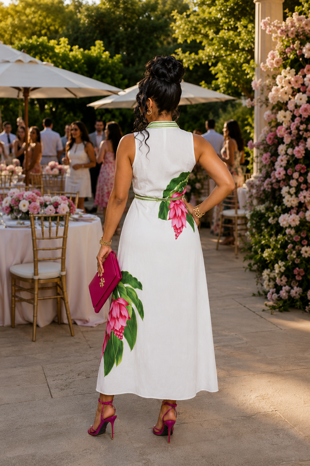 The Orchid Garden Estate Dress