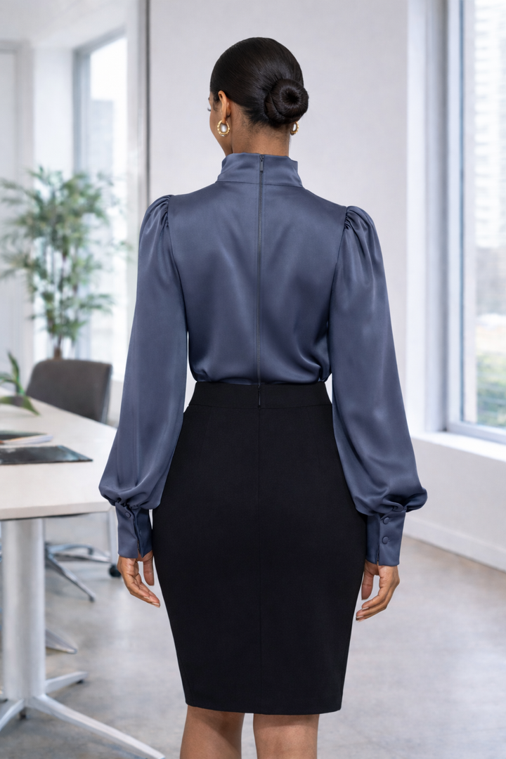 Power Poise Satin Top