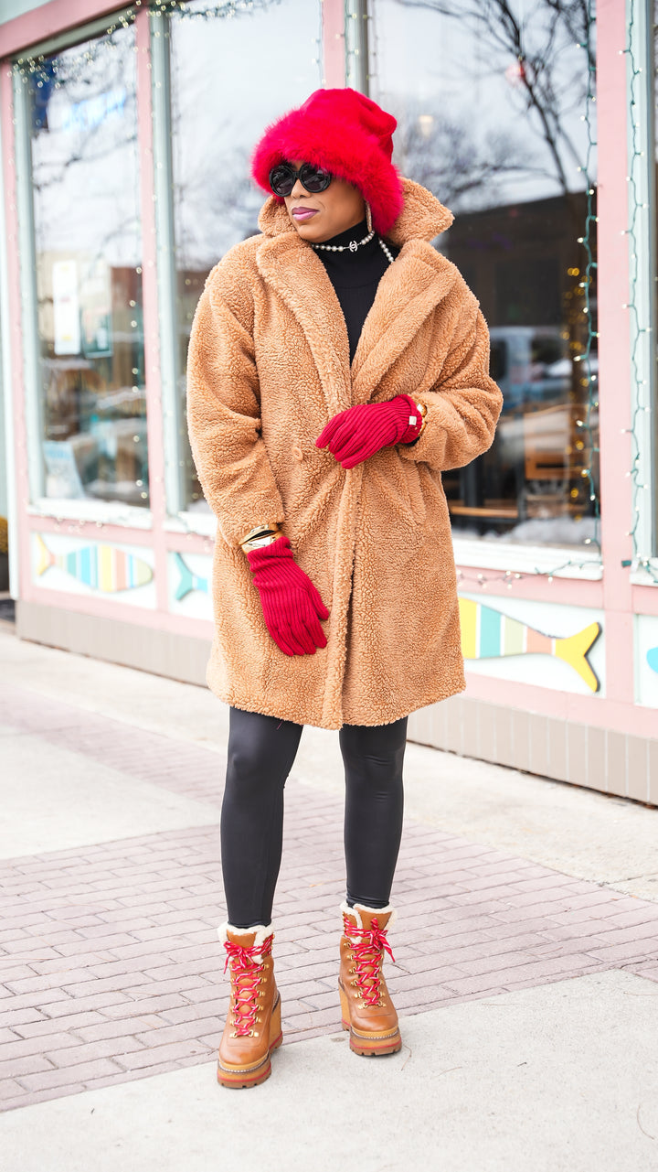 Russian Style Faux Fur Bucket Hat