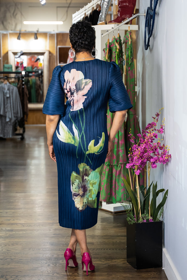Crinkle it Up Flower Dress