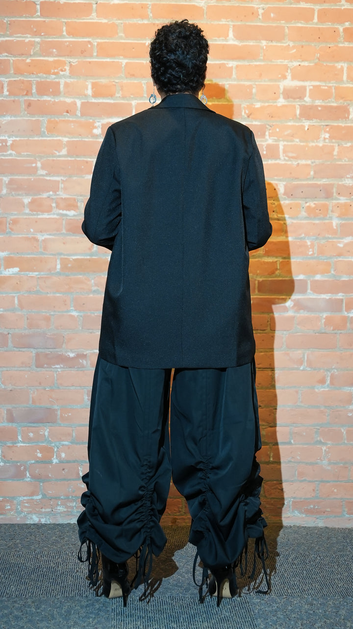 Oversized Button Blazer