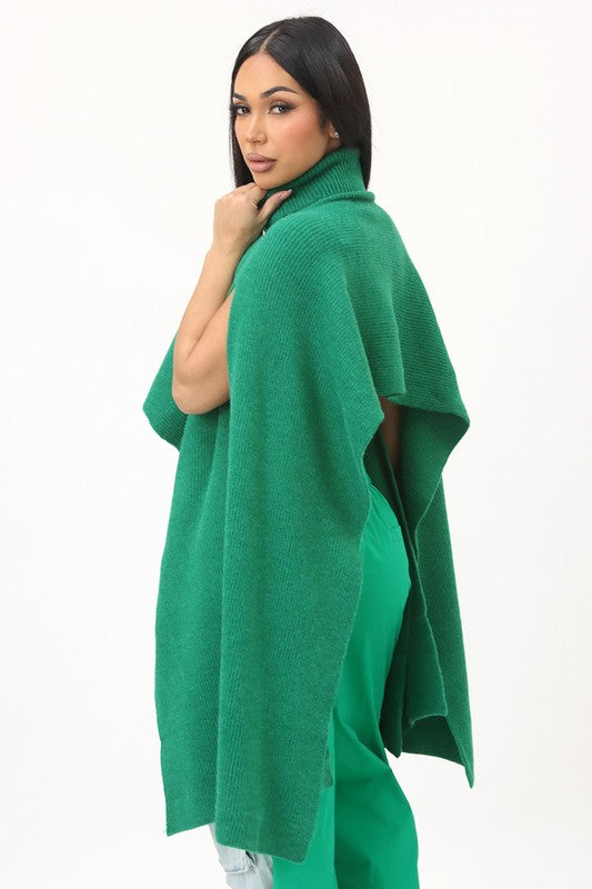 Hang Around Poncho (Green)