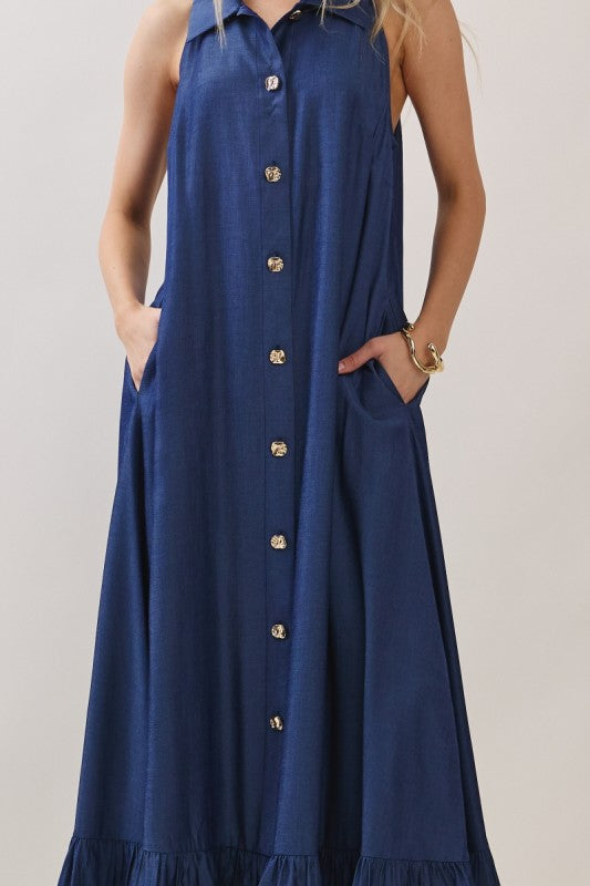 Endless Summer Maxi Dress (Mocha)