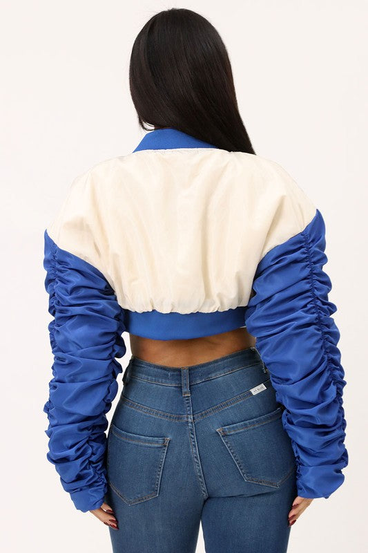 Let the Games Begin Crop Jacket