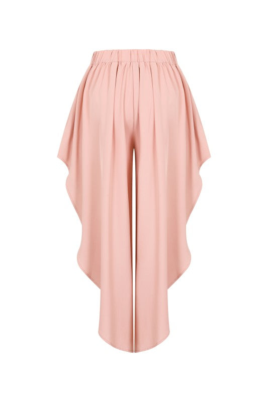 Pleated & Draped Over Pants
