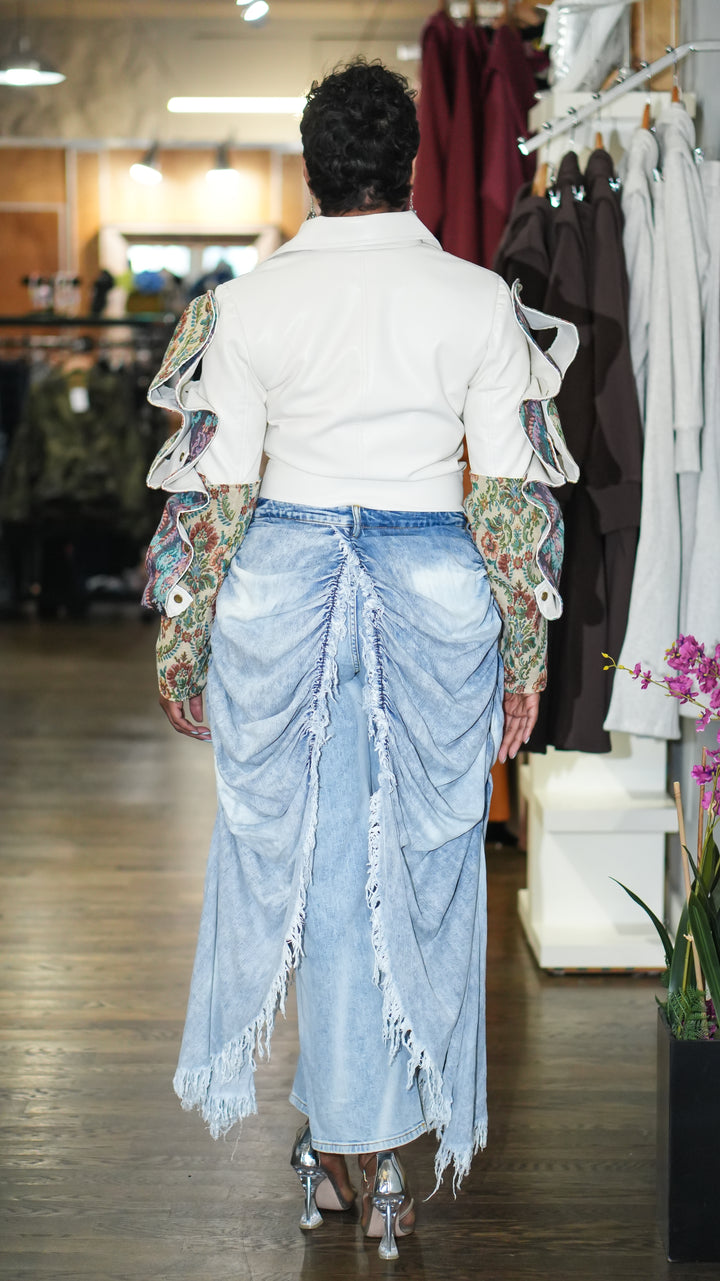 Snap Out of It Faux Leather Jacket