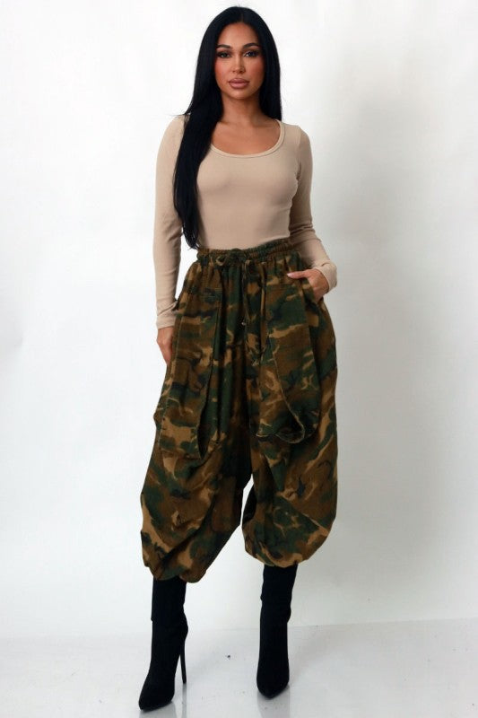 In The Battle Cargo Harem Pants