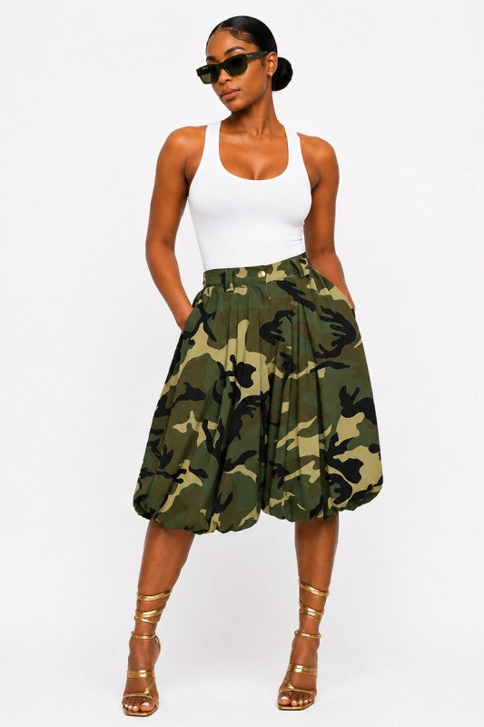 Break the Code Camo Shorts
