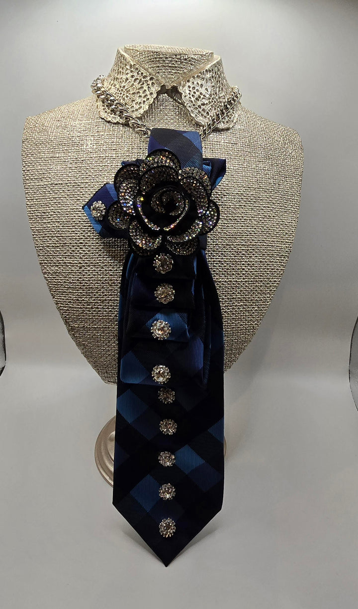 Love on me Denim Necktie