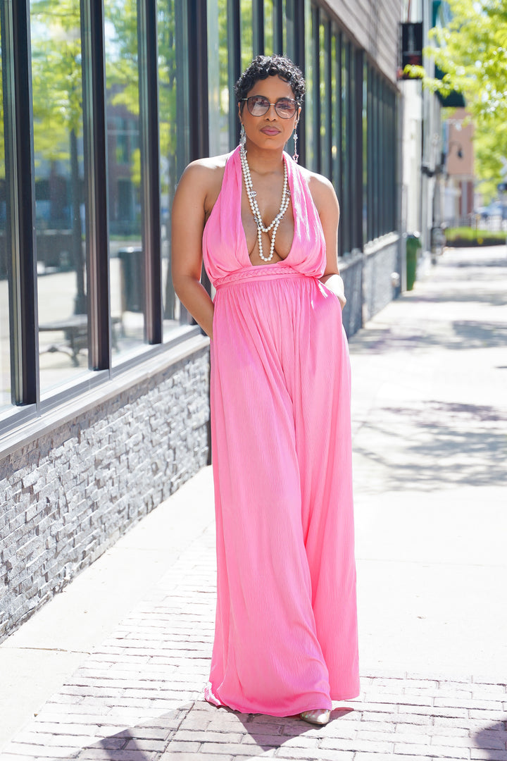 Sex Appeal Deep V Jumpsuit