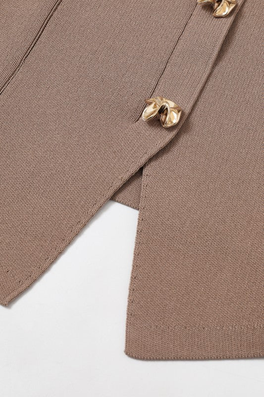 Heart Shape Knit Top