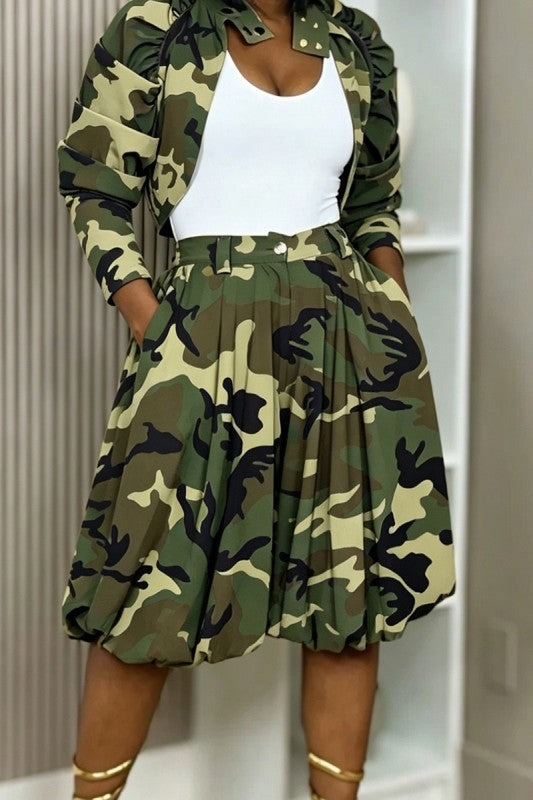 Break the Code Camo Shorts