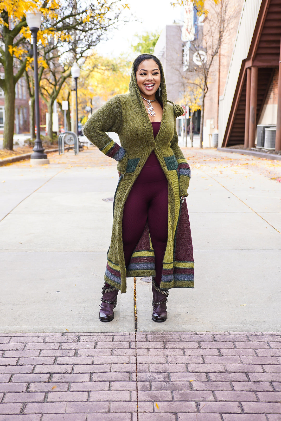 Harlequin Patchwork Cardigan Sweater