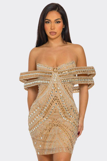 Golden Hour Glam Nights Dress