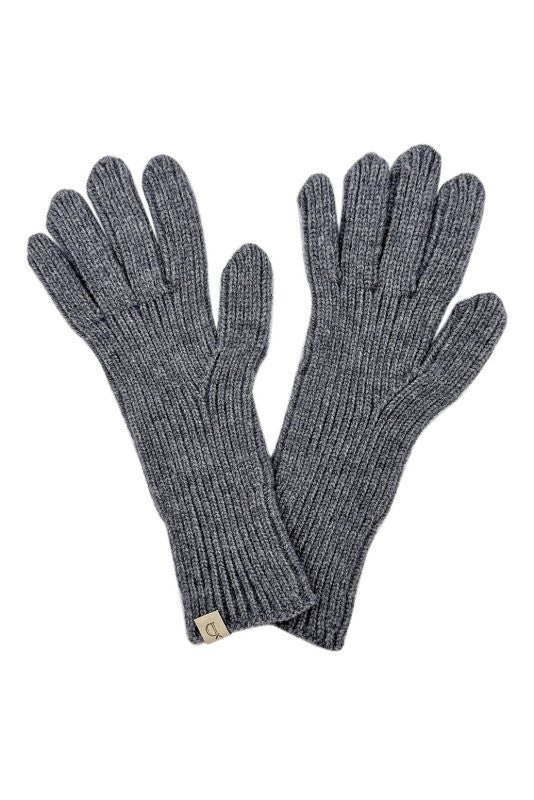 Long Winter Knit Gloves