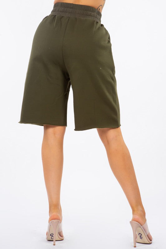 Cozy Comfortable Tie Up Shorts