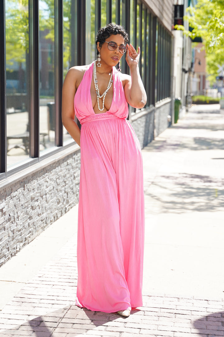 Sex Appeal Deep V Jumpsuit